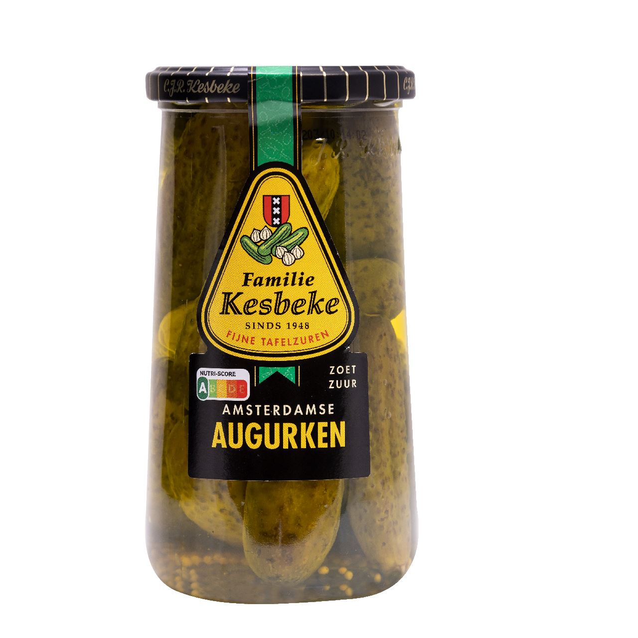 Kesbeke Amsterdamse augurken middel 675 gram