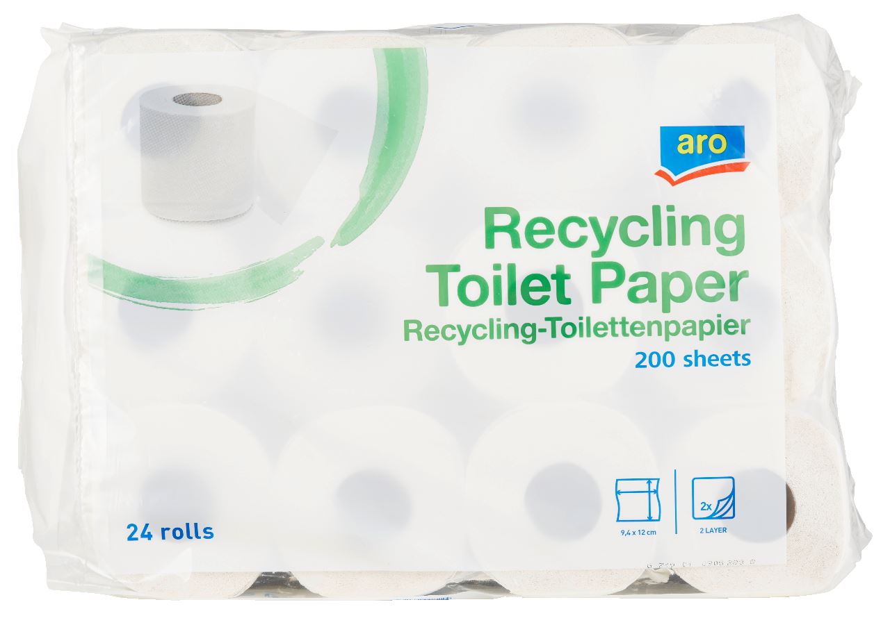 aro Toiletpapier 2-laags 24 rollen