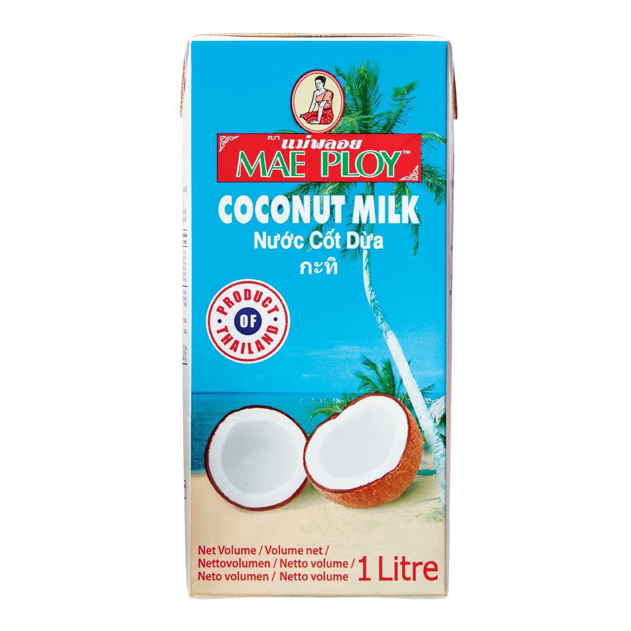 MAE PLOY Kokosmelk 17% 12 x 1 l *