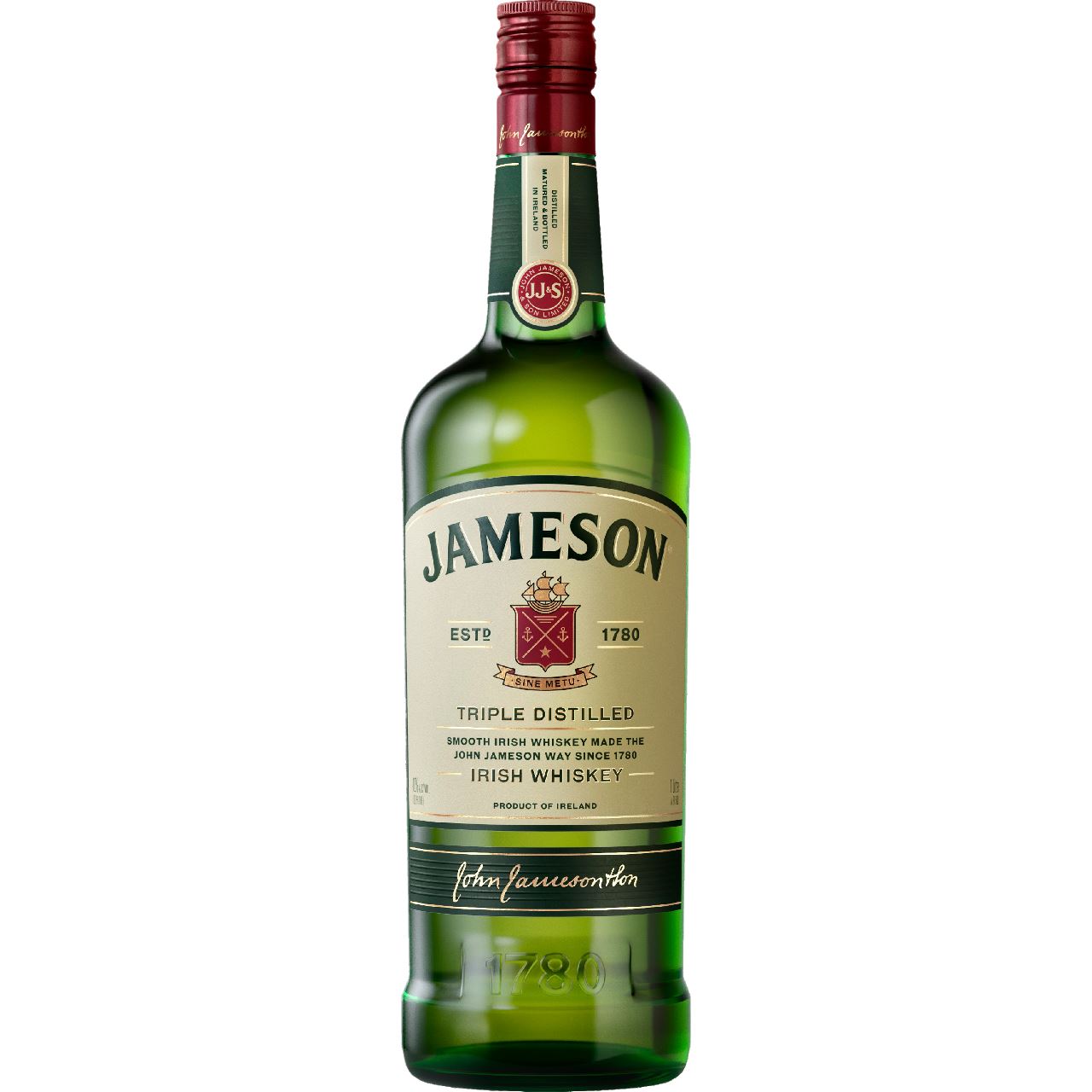 Jameson Irish whiskey 6 x 1 liter 40%
