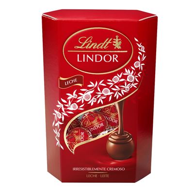 Bombons Lindt Lindor Cornet Chocolate de Leite 200g