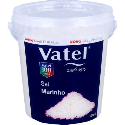 Sal Marinho Grosso Vatel 800g