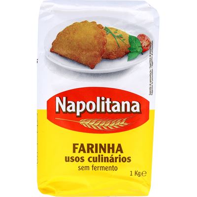Farinha Fina sem Fermento Napolitana 1kg