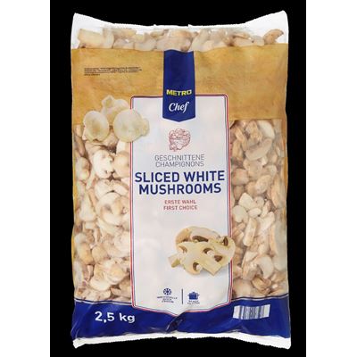 Cogumelos Laminados Congelados METRO Chef 2,5kg