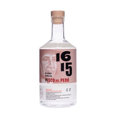 Aguardente Pisco 1615 Acholado 70cl