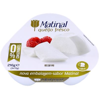 Queijo Fresco Matinal 3x72g