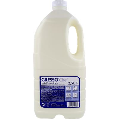 Nata Pasteurizada Gresso 40% MG 2,5L