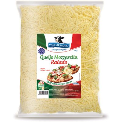 Queijo Mozzarella Ralado Valformoso 1kg