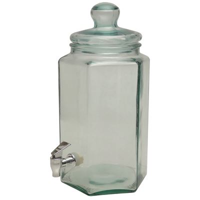 Pote Dispensador Hexagonal Pasabahce com Torneira 39cm