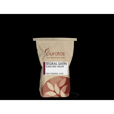 Preparado para Bolo Tegral Satin Cake Red Velvet 5kg