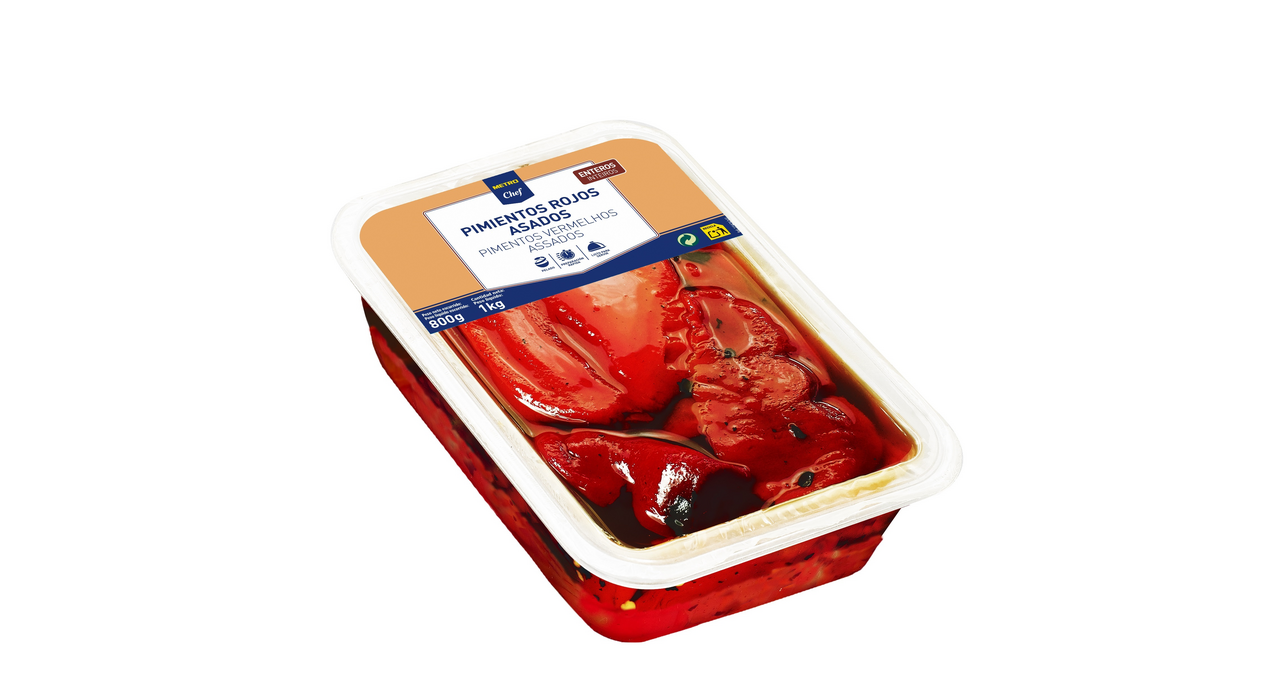 METRO Chef Pimento Assado Inteiro Vermelho 1Kg