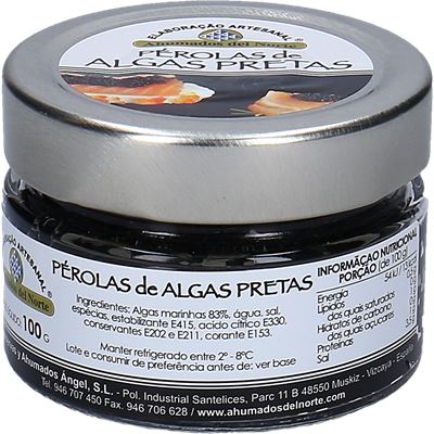 Pérolas de Algas Negras Ahumados del Norte 100g