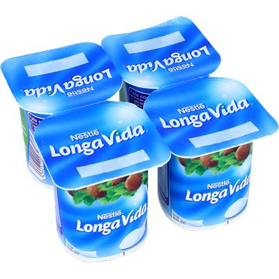Iogurte Aromas Coco Longa Vida 4x120g