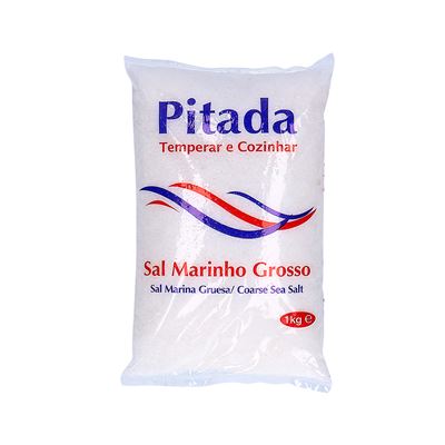 Sal Marinho Grosso Pitada 1kg