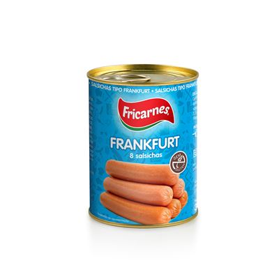 Salsichas Frankfurt Nobre 8 Unidades Lata 170g