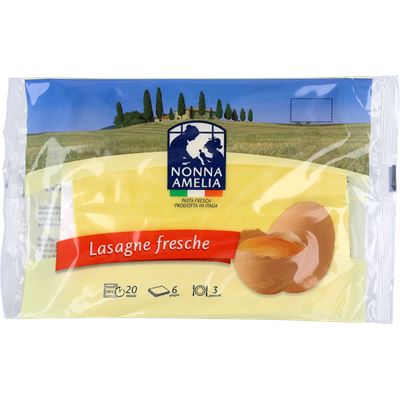Folhas de Lasanha Frescas Rana Nonna Amelia 250g