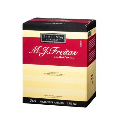 Vinho Tinto M.J. Freitas Bag-in-Box 5L