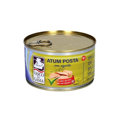Atum Posta em Azeite Vasco da Gama 385g