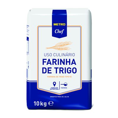 Farinha de Trigo T55 METRO Chef 10kg
