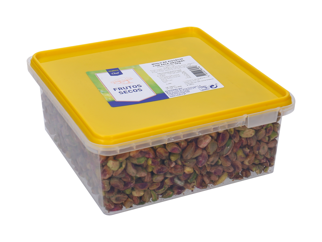 METRO Chef Miolo Pistachio Natural C/Pele 1kg