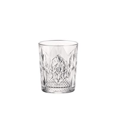 Copo Bormioli Facetado Stone Baixo 37cl