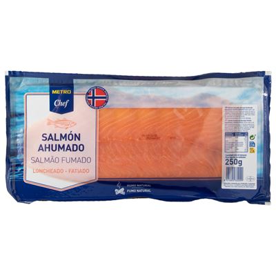 Salmão Fumado da Noruega METRO Chef 250g