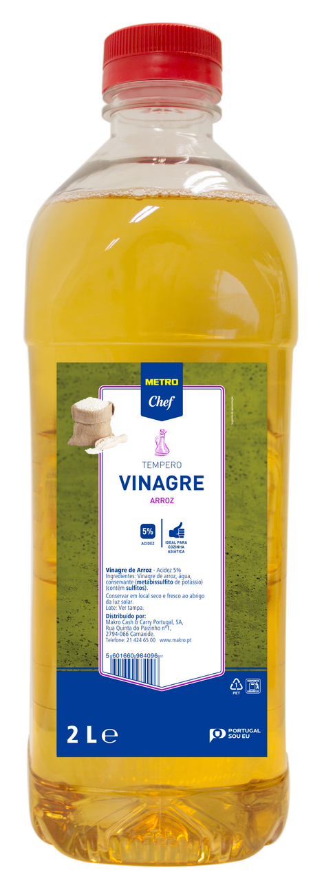 METRO Chef Vinagre Arroz 2Litros