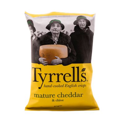 Batatas Fritas Tyrrells Cheddar 40g