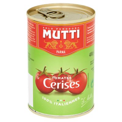 Tomate Cereja Pelado Mutti 400g