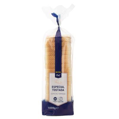 Pão Especial para Tostas METRO Chef 1kg
