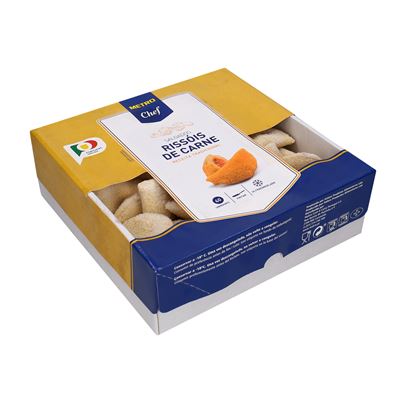 Rissóis de Carne METRO Chef Congelados 40un 2,4kg
