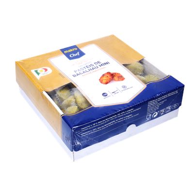 Pastéis de Bacalhau Mini METRO Chef Congelados 100 un 2,2 kg