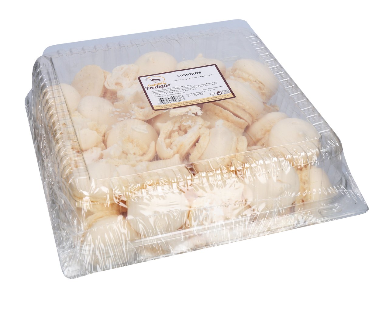 Confeitaria Perdigao Bolo Seco Suspiros 500 G