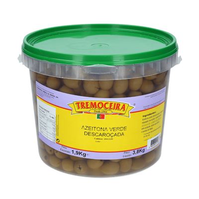 Azeitona Verde sem Caroço 29/32 Tremoceira 3,6kg