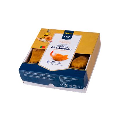 Rissóis de Camarão METRO Chef Congelados 30 Unidades 1,8kg