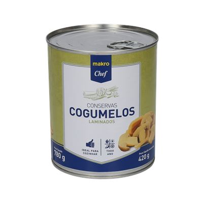 Cogumelos Laminados METRO Chef 780g