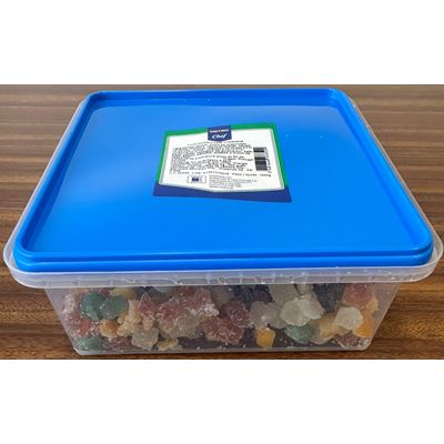 Fruta Cristalizada Picada Sortida METRO Chef 1kg