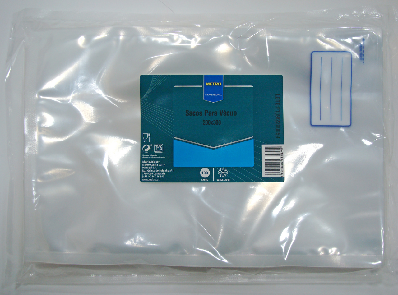 METRO PROFESSIONAL Sacos Vácuo 200 X 300 - 100 Un