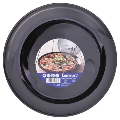 Prato para Pizza Luminarc Preto 32cm