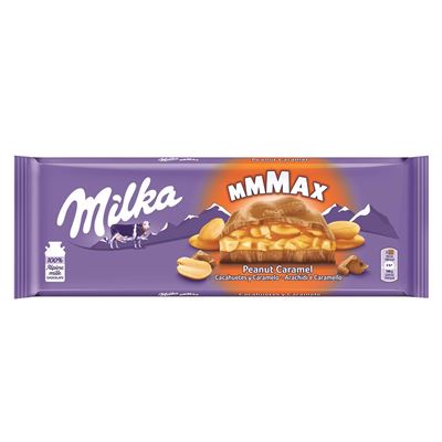Chocolate Milka Caramelo e Amendoim 276g