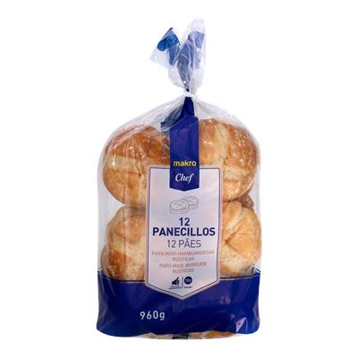 Pão para Hambúrguer Maxi Rústico METRO Chef 12un 960g