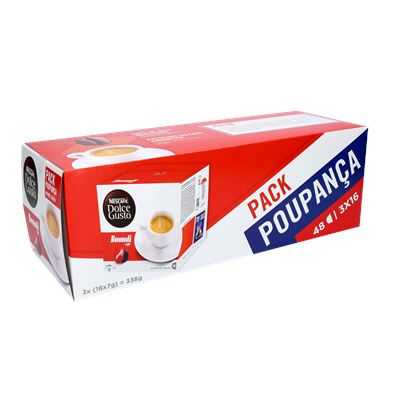 Cápsulas de Café Dolce Gusto Buondi Pack 48 Cápsulas