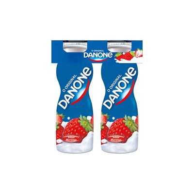 Iogurte Líquido Danone Morango 4x155g
