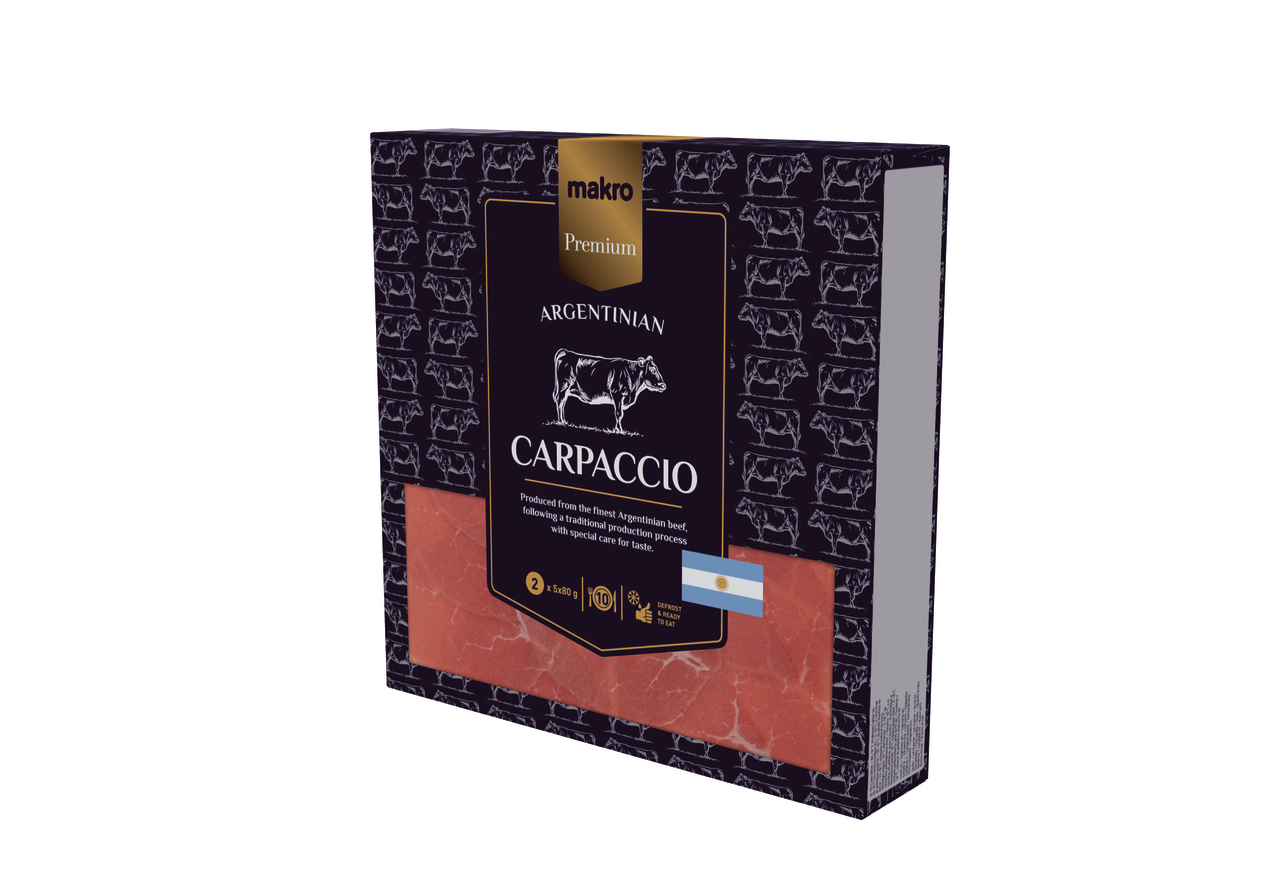METRO Chef PREMIUM CARPACCIO CX 2(5* 80 G) Congelado