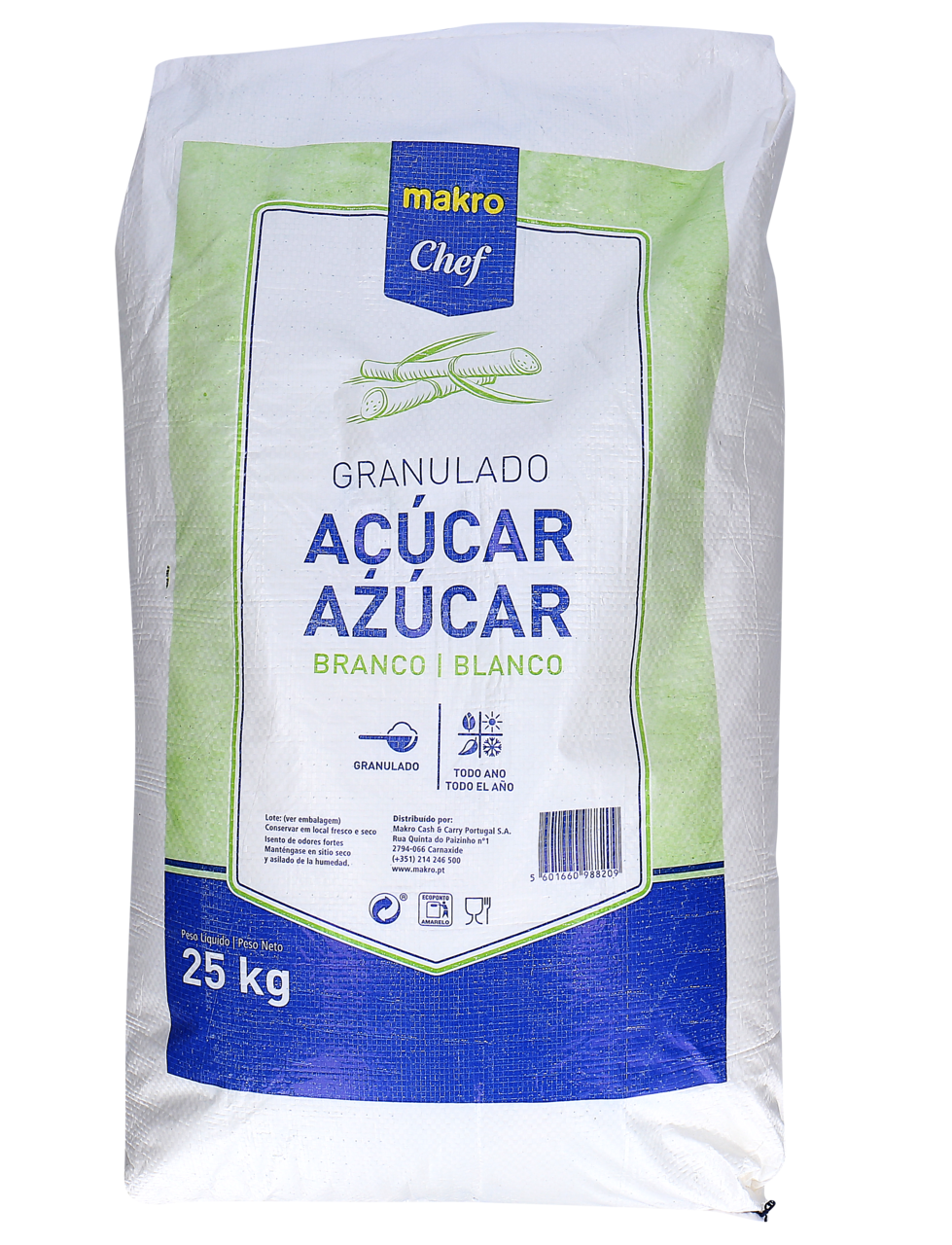 METRO Chef Açucar Branco Ráfia 25 Kg