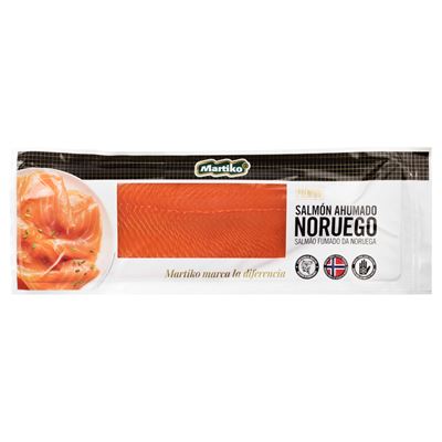 Salmão Fumado Norueguês Martiko Pré-Cortado (Kg)