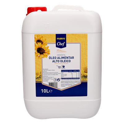 Óleo Alimentar METRO Chef Alto Oleico 10L
