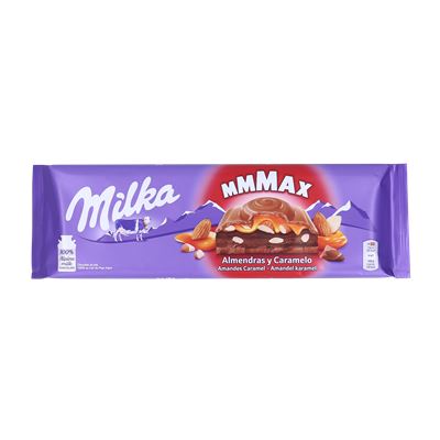 Chocolate Milka Amendoim e Caramelo 300g