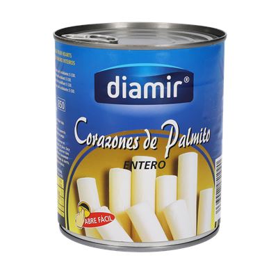 Palmitos Inteiros Diamir 800g