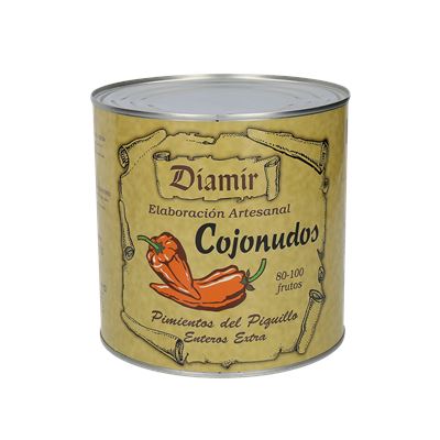 Pimento Piquillo Inteiro Diamir 80/100 2,5kg